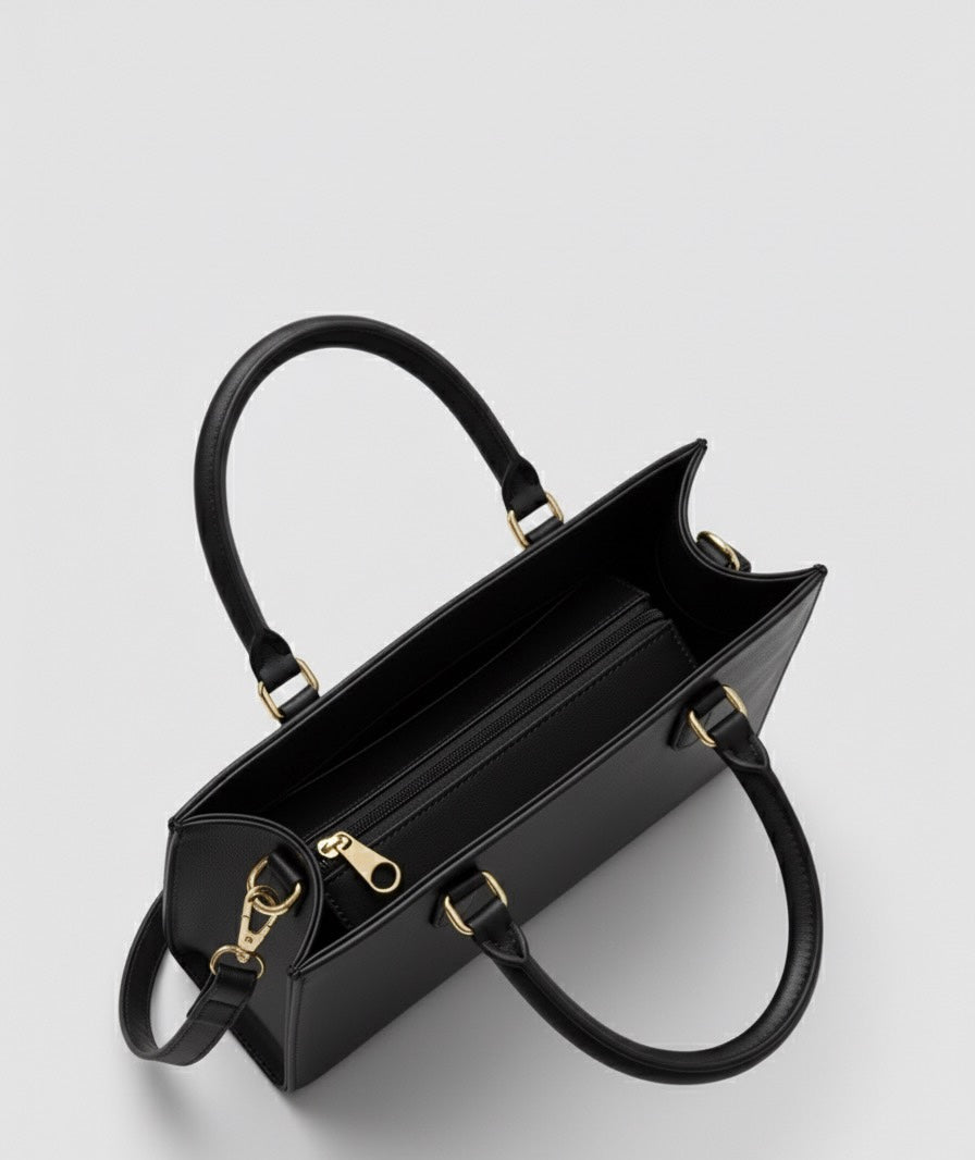 Classic Handle Leather Bag