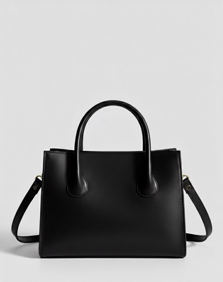 Classic Handle Leather Bag