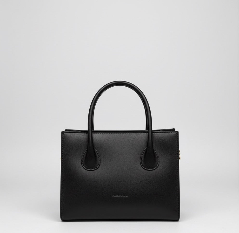 Classic Handle Leather Bag